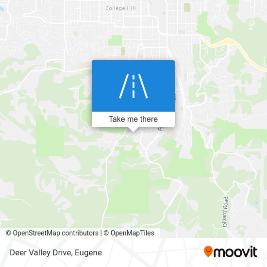 Mapa de Deer Valley Drive