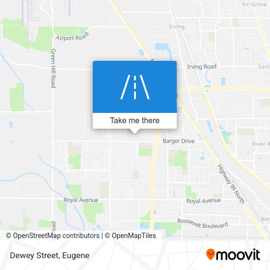 Mapa de Dewey Street