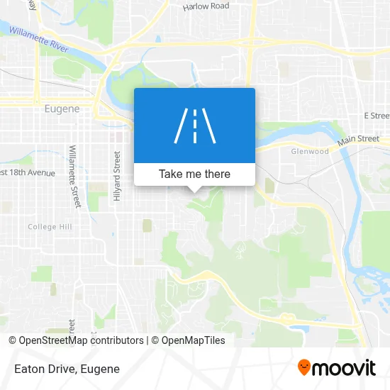 Eaton Drive map
