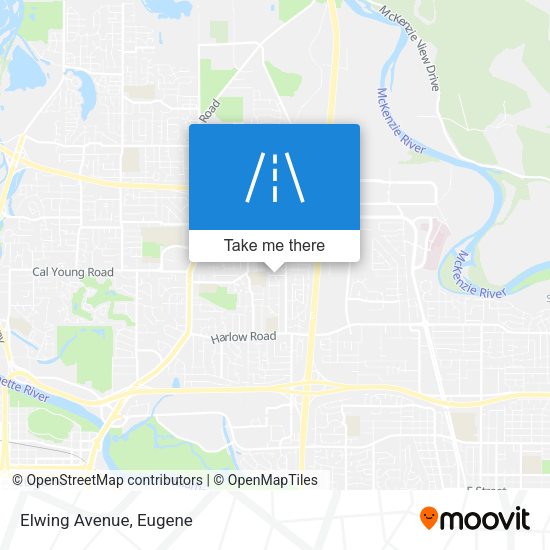 Mapa de Elwing Avenue