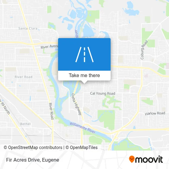 Fir Acres Drive map