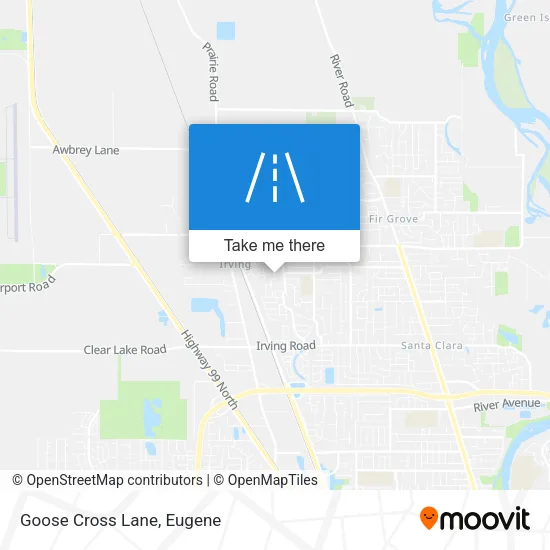 Mapa de Goose Cross Lane