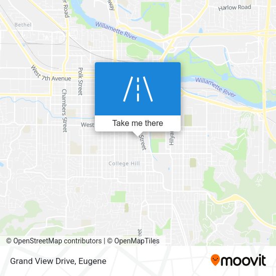 Grand View Drive map