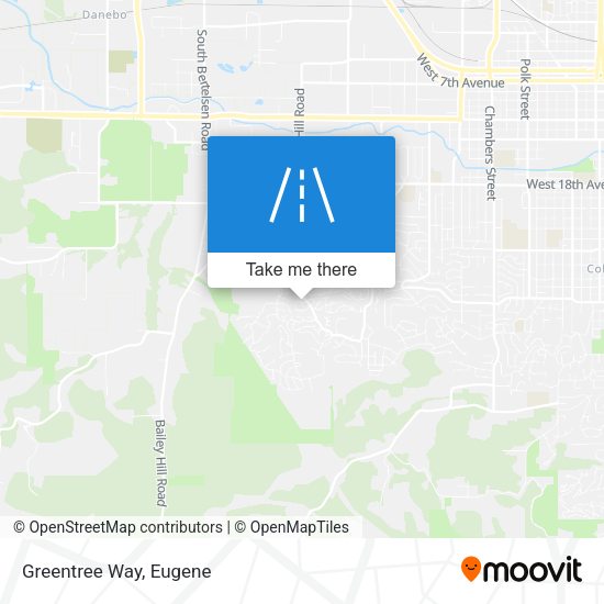 Greentree Way map