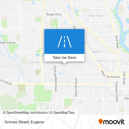 Mapa de Grimes Street