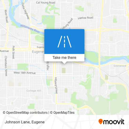 Johnson Lane map