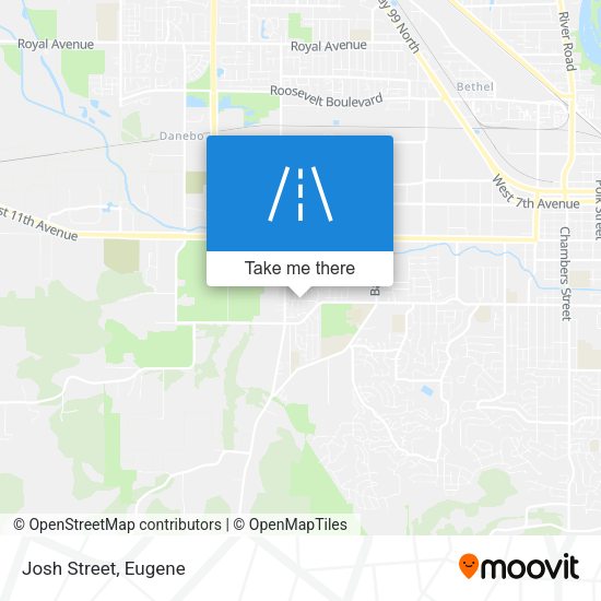 Mapa de Josh Street