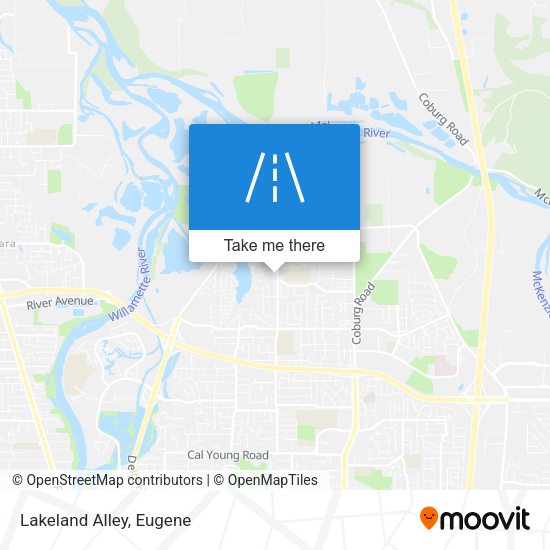 Mapa de Lakeland Alley