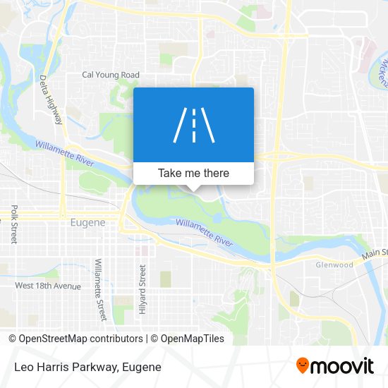 Mapa de Leo Harris Parkway