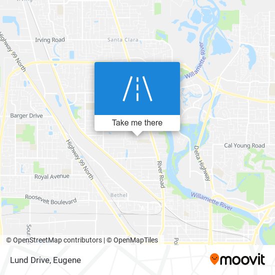 Lund Drive map