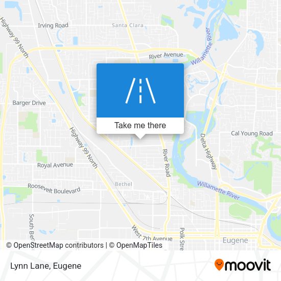 Mapa de Lynn Lane