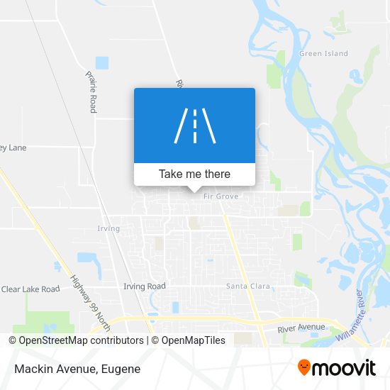 Mackin Avenue map