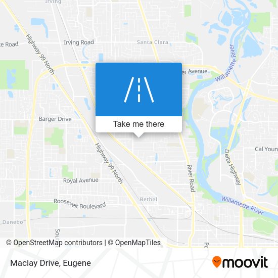 Mapa de Maclay Drive