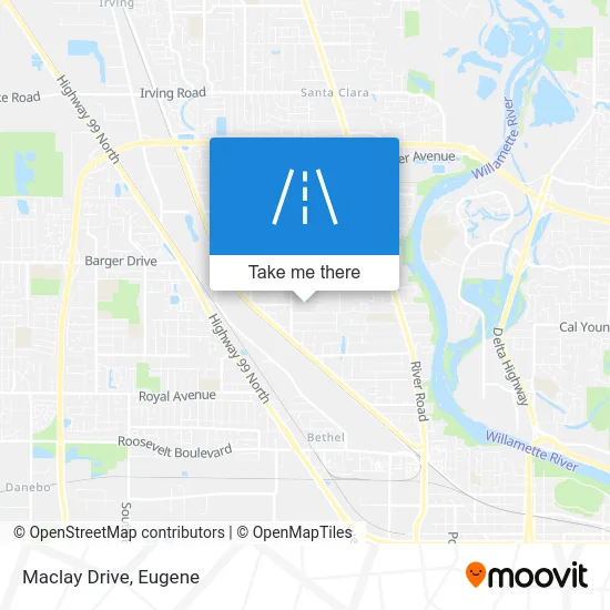 Maclay Drive map