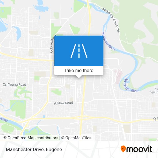 Mapa de Manchester Drive