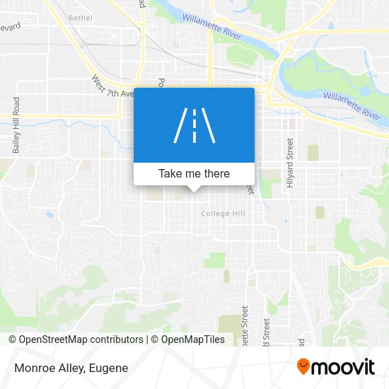Mapa de Monroe Alley