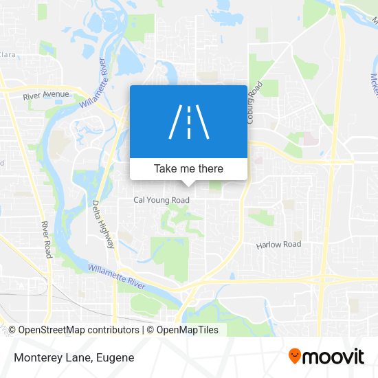 Mapa de Monterey Lane