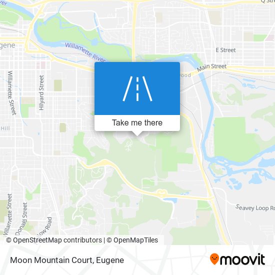 Mapa de Moon Mountain Court