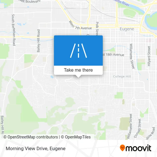 Morning View Drive map