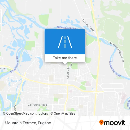 Mapa de Mountain Terrace