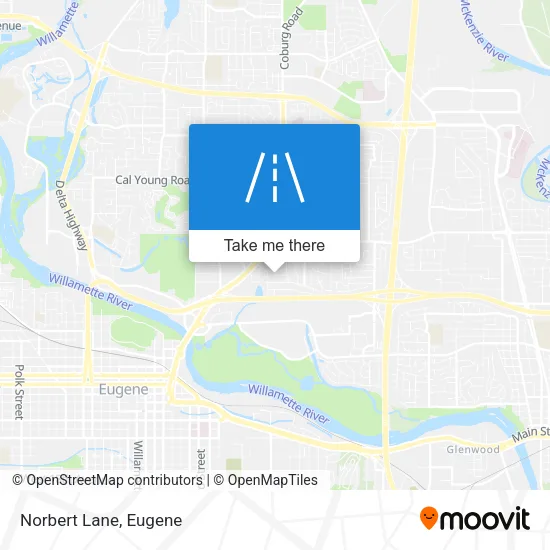 Norbert Lane map
