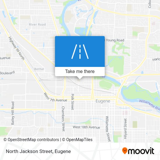 Mapa de North Jackson Street