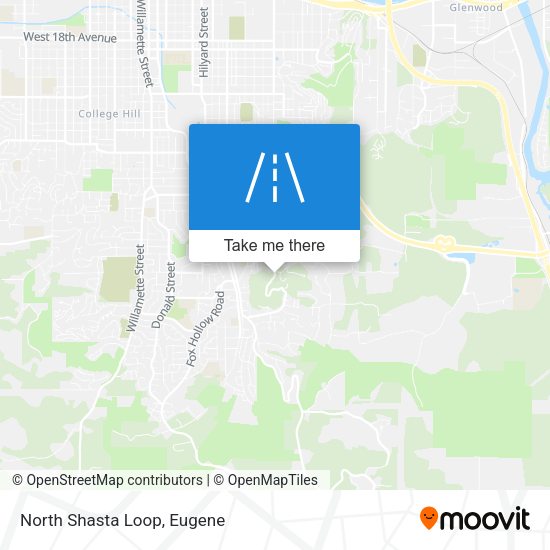 Mapa de North Shasta Loop