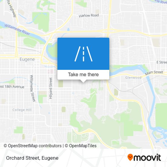 Mapa de Orchard Street