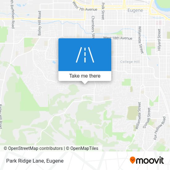Mapa de Park Ridge Lane