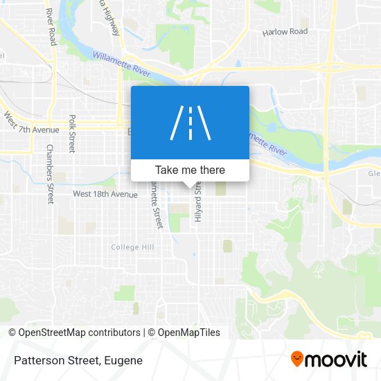 Mapa de Patterson Street