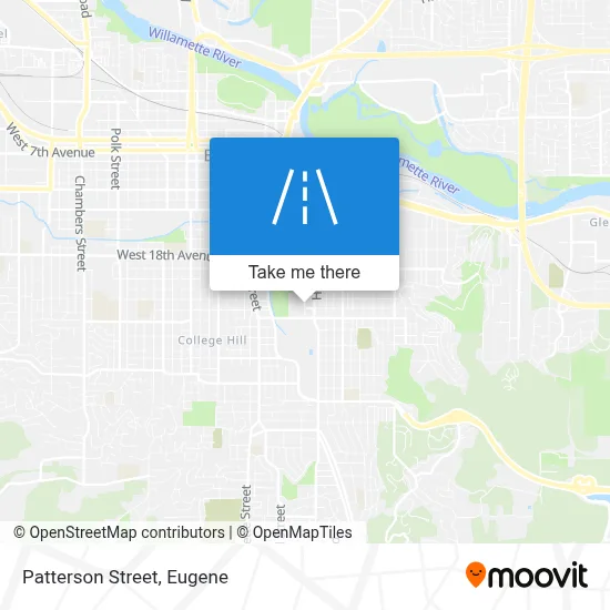 Patterson Street map