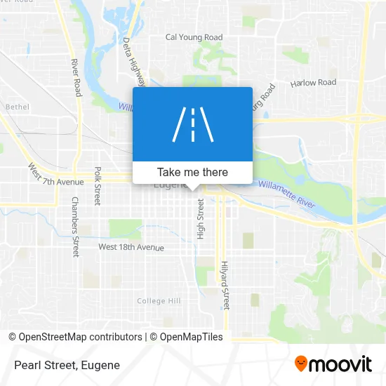 Pearl Street map