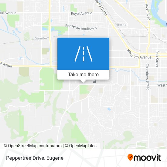 Mapa de Peppertree Drive