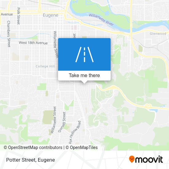 Mapa de Potter Street