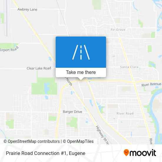 Prairie Road Connection #1 map