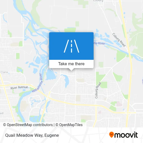 Quail Meadow Way map