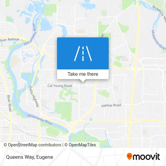 Mapa de Queens Way