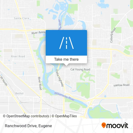 Ranchwood Drive map