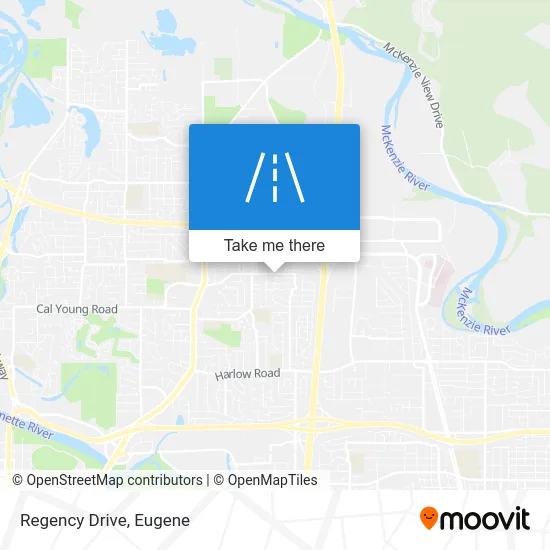 Regency Drive map