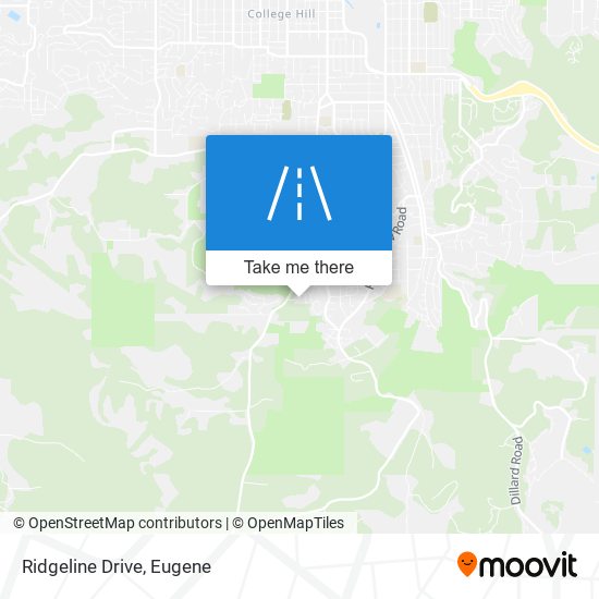 Ridgeline Drive map