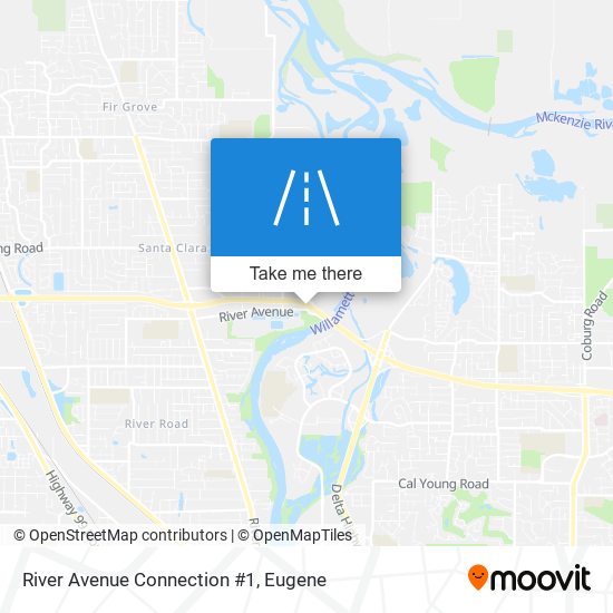 River Avenue Connection #1 map