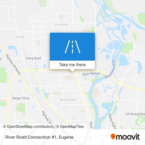 River Road Connection #1 map