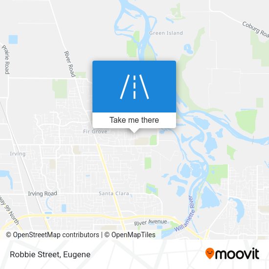 Mapa de Robbie Street