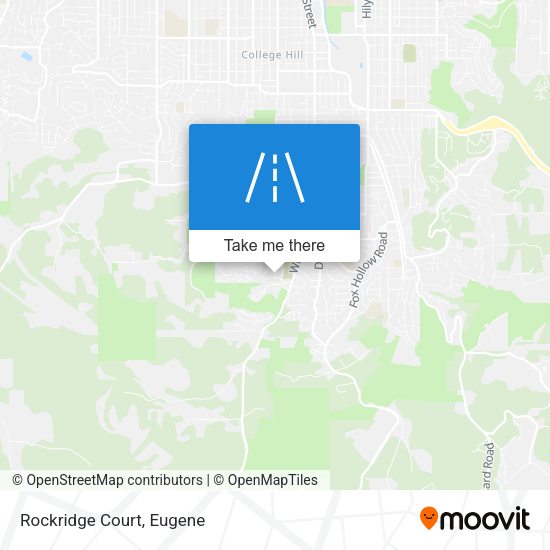 Rockridge Court map