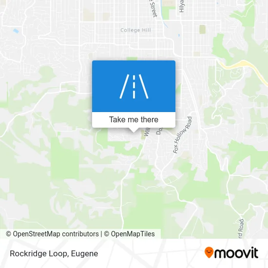 Rockridge Loop map