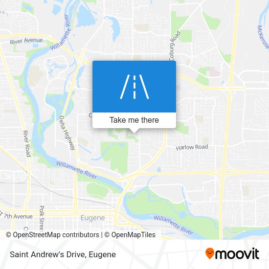 Saint Andrew's Drive map
