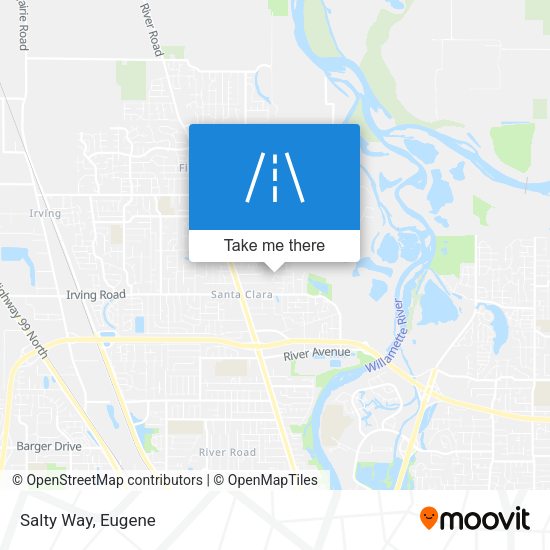 Mapa de Salty Way