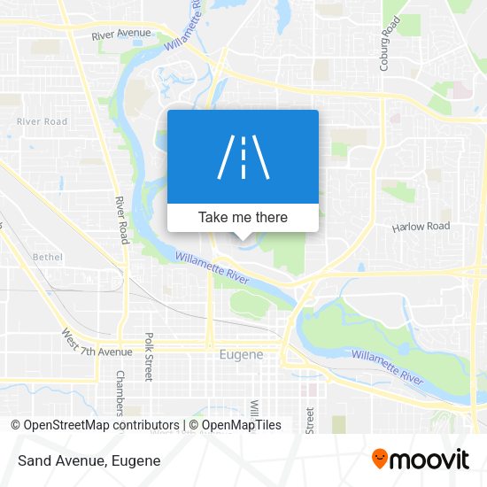Mapa de Sand Avenue