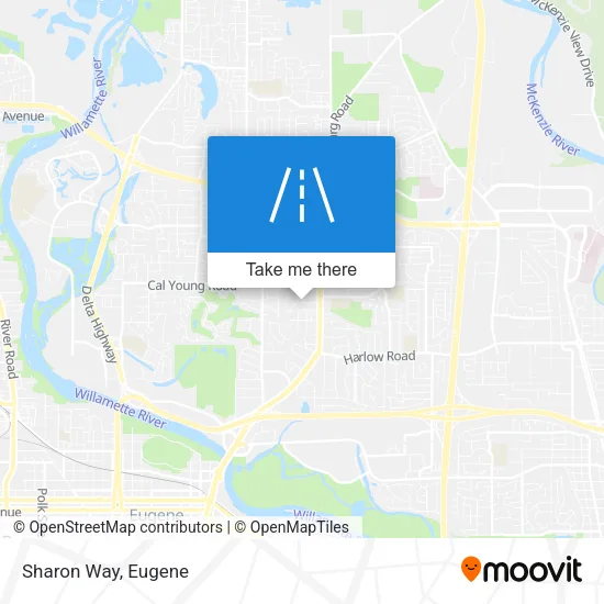 Mapa de Sharon Way