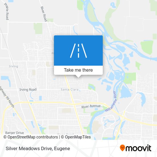 Silver Meadows Drive map